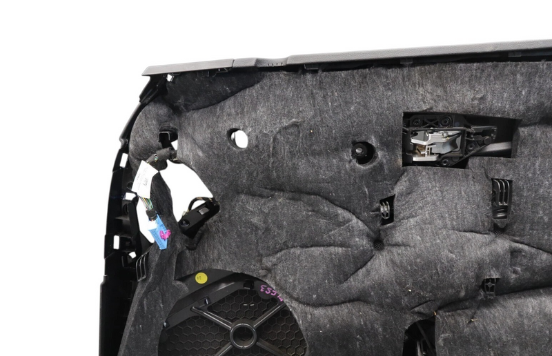 Load image into Gallery viewer, 10-16 Porsche Panamera Front Left Side Interior Door Panel Cover Trim Black Oem
