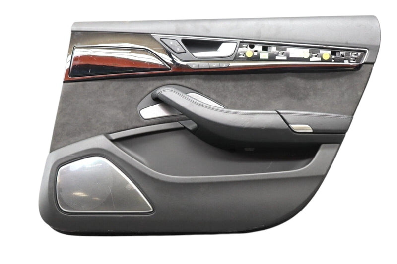 Load image into Gallery viewer, 11-17 Audi A8 A8L Quattro Rear Right Passenger Side Interior Door Panel Trim Oem