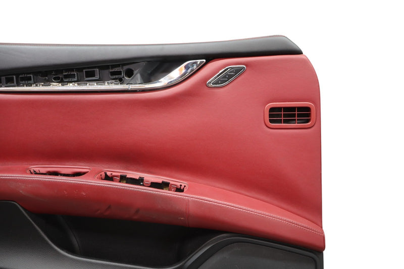 Load image into Gallery viewer, 14-18 Maserati Quattroporte Front Left Driver Side Interior Door Panel Oem