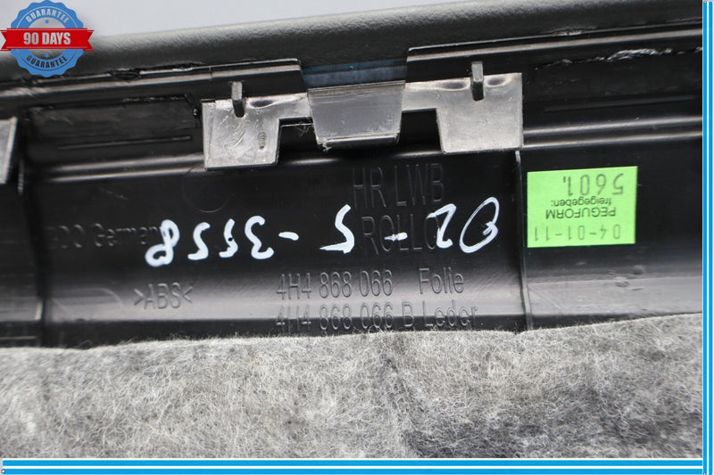 Load image into Gallery viewer, 11-18 Audi A8 A8L Quattro Rear Right Passenger Side Interior Door Panel Trim Oem