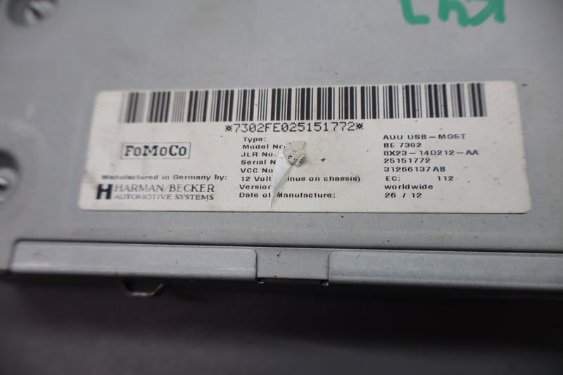 Load image into Gallery viewer, 07-15 Jaguar X150 XK XKR Harman Becker USB AUX Audio Module 8X2314D212AA Oem