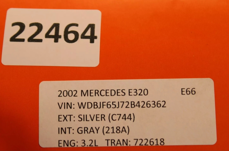 Load image into Gallery viewer, 00-03 Mercedes E320 E430 Front Right Passenger Side Top Upper Seat Cushion Oem