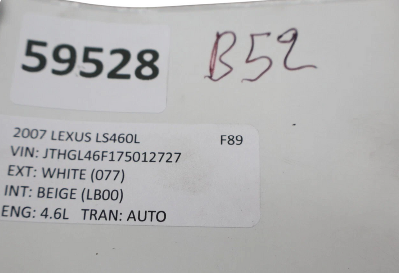 Load image into Gallery viewer, 07-17 Lexus LS460 Rear Left Driver Side Quarter Panel Speaker Mark Levinson Oem