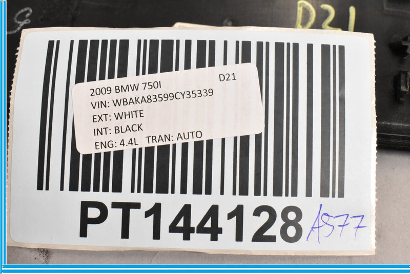 Load image into Gallery viewer, 09-15 BMW 750i 750Li F01 F02 Dashboard Folding Tray Cover Trim 9192351 Oem