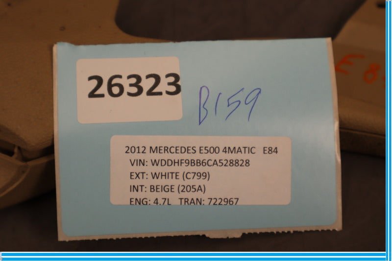 Load image into Gallery viewer, 10-16 Mercedes E350 E500 W212 Front Left Side Seat Inner Cover Trim Oem