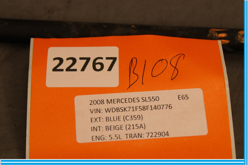 Load image into Gallery viewer, 03-12 Mercedes R230 SL550 SL500 Front Left Driver Radiator Support Strut Oem