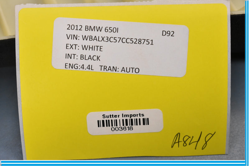 Load image into Gallery viewer, 12-18 BMW 650i 640i F12 Left Side Upper B Pillar Trim Cover Oem