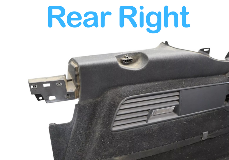 Load image into Gallery viewer, 11-17 Volkswagen Touareg Rear Right Trunk Quarter Cover Trim Panel 7P6867038 Oem