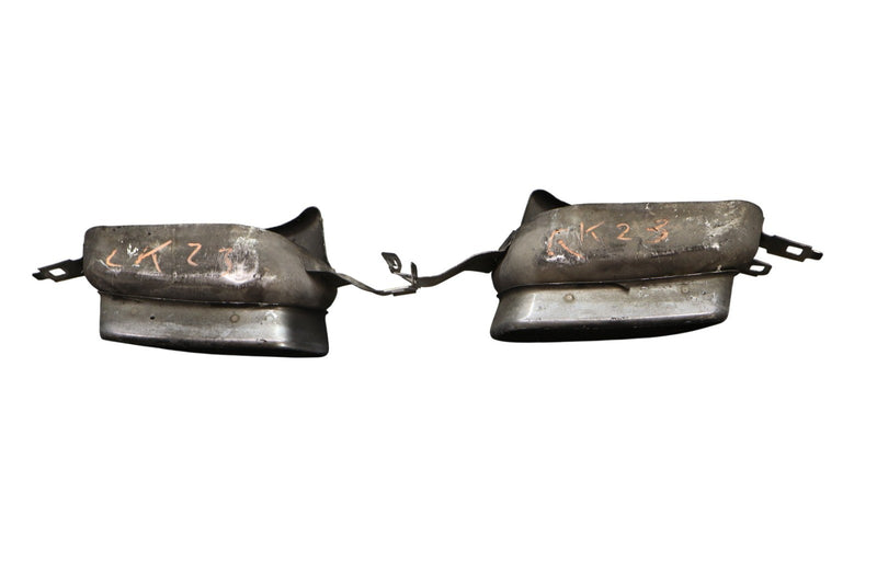 Load image into Gallery viewer, 09-15 BMW 740i 750Li xDrive Rear Right & Left Side Exhaust Muffler Tip Set Oem
