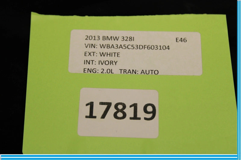 Load image into Gallery viewer, 12-18 BMW 320i 328i F30 Upper Sunroof Sun Roof Glass Panel Oem
