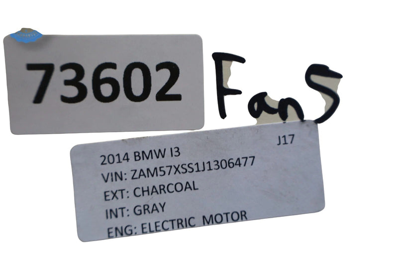 Load image into Gallery viewer, 14-21 BMW i3 I01 Hybrid Engine Radiator Cooling Fan Motor Shroud W/ Blade Oem