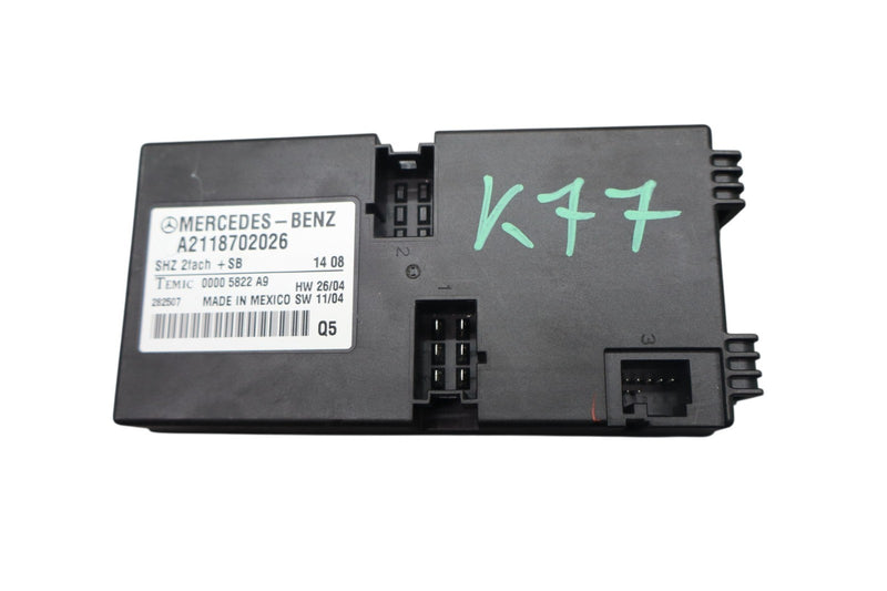 Load image into Gallery viewer, 06-13 Mercedes GL550 Heated Seat Computer Control Module Unit A2118702026 Oem