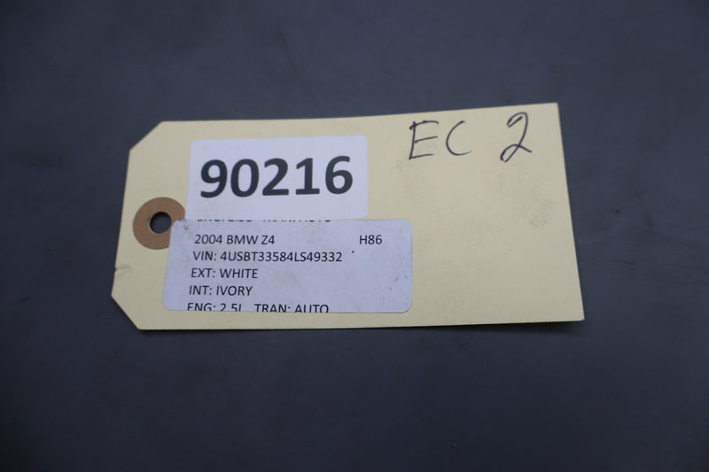 Load image into Gallery viewer, 03-06 BMW E85 Z4 Front Engine Top Cover Panel Trim Black 7526445-01 Oem
