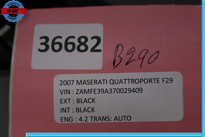 Load image into Gallery viewer, 03-13 Maserati Quattroporte S M139 Left Side Door Corner Trim Panel Oem