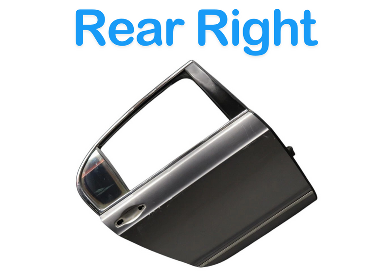 Load image into Gallery viewer, 06-12 Bentley Continental Rear Right Passenger Side Door Shell Panel Gray Oem