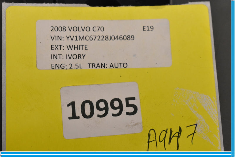 Load image into Gallery viewer, 06-13 Volvo C70 Front Right Passenger Side Seat Belt Cover Trim Oem