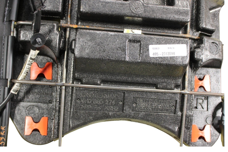 Load image into Gallery viewer, 11-17 Audi A8 Quattro Sedan Rear Right Side Upper Backrest Seat Cushion Oem