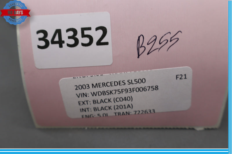 Load image into Gallery viewer, 03-08 Mercedes R230 SL500 Left/Right Side Low/High Tone Horn Oem