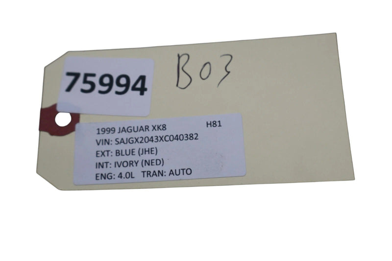 Load image into Gallery viewer, 97-06 Jaguar X100 XK8 Rear Left Driver Side Audio Loud Speaker Mount Bracket OEM