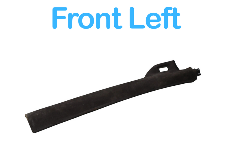Load image into Gallery viewer, 07-15 Jaguar XK XKR Front Left Side A Pillar Trim Panel Black 6W83513B43AE Oem