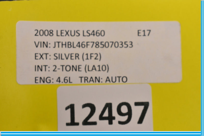 Load image into Gallery viewer, 07-12 Lexus LS460 Front Radiator Upper Cover Trim Support Oem