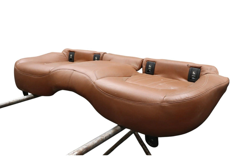 Load image into Gallery viewer, 14-17 Maserati Ghibli M157 Rear Seat Cushion Lower Bottom Brown 06700242120 Oem