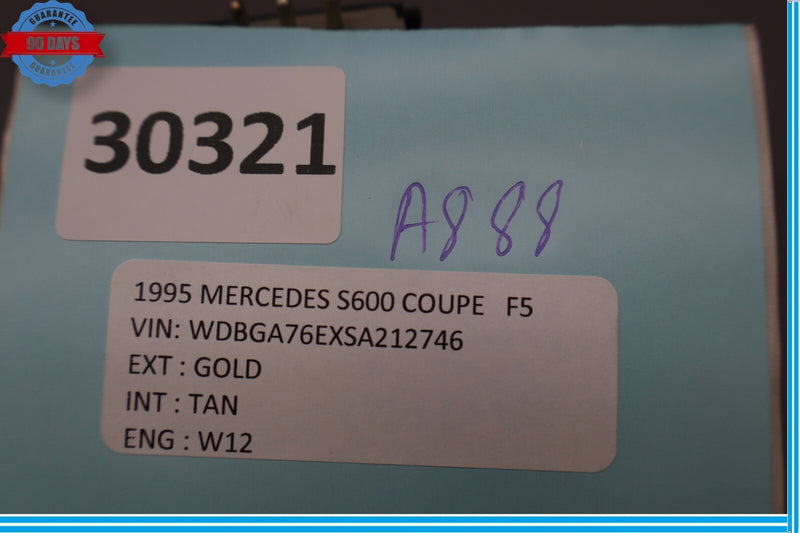 Load image into Gallery viewer, 92-99 Mercedes W140 S600 Coupe Trunk Lid Release Boot Button 1408214451 Oem