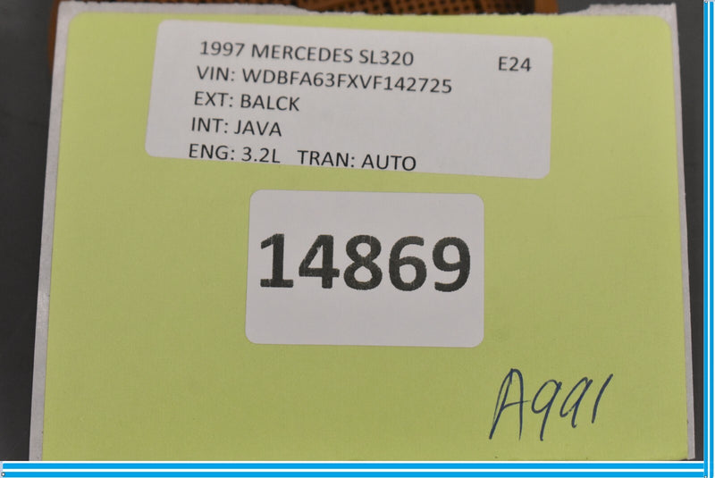 Load image into Gallery viewer, 90-02 Mercedes SL320 SL500 SL600 R129 Rear Left Door Speaker Tweeter Cover Oem