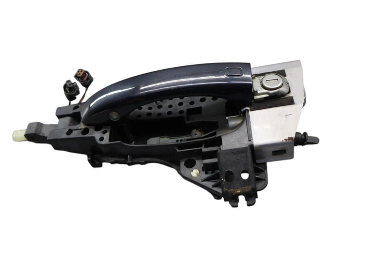 Load image into Gallery viewer, 11-18 Audi A7 Quattro Front Left Side Exterior Door Handle Blue 4H1837885 Oem