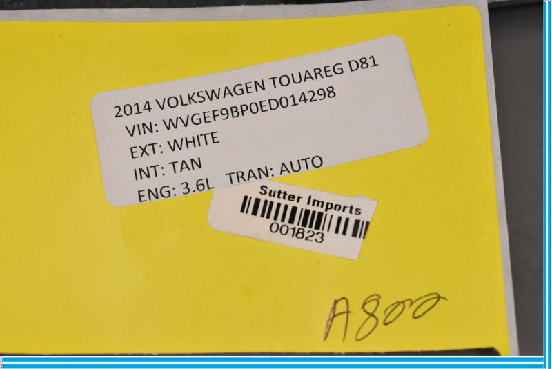 Load image into Gallery viewer, 11-17 Volkswagen VW Touareg Front Right Passenger Side Door Trim Panel Oem