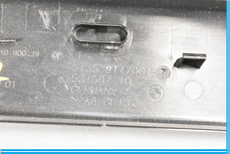 Load image into Gallery viewer, 09-15 BMW 750i 750Li Rear Left Driver Side Window Shade Cover Trim Panel Oem