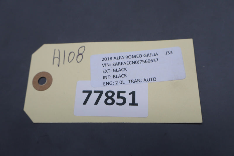 Load image into Gallery viewer, 17-21 Alfa Romeo Giulia Rear Right Side Center Console Air Vent Grille Bezel Oem