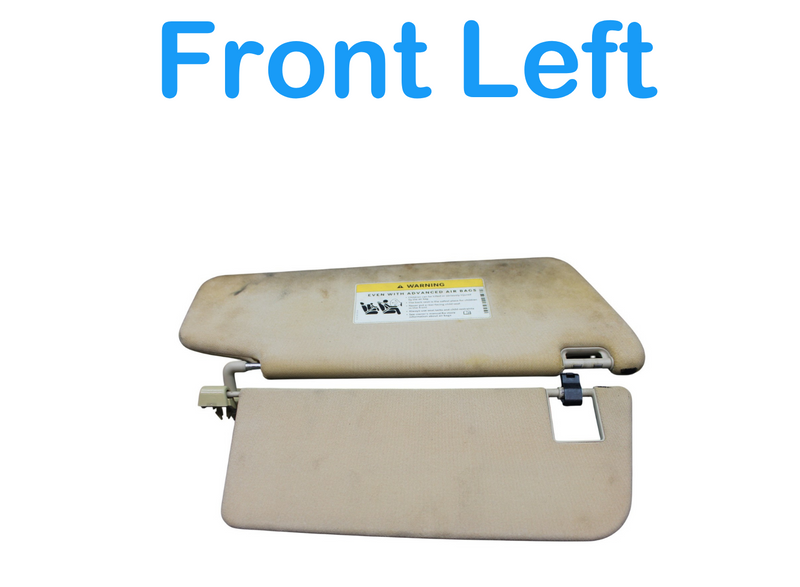 Load image into Gallery viewer, 06-16 Mercedes W212 E350 E550 Front Left Sun Visor Sunvisor W/ Extension Oem
