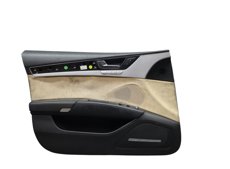 Load image into Gallery viewer, 11-18 Audi A8 Quattro Front Left Driver Side Interior Door Panel Trim Oem