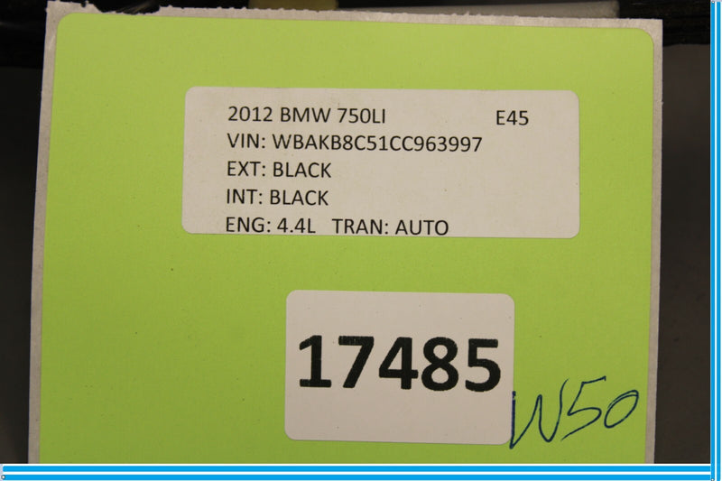 Load image into Gallery viewer, 09-15 BMW 750i 750Li F01 Front Right Passenger Side Door Window Regulator Oem