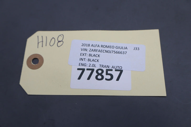 Load image into Gallery viewer, 17-19 Alfa Romeo Giulia Rear Right Passenger Side Seat Belt Retractor Oem
