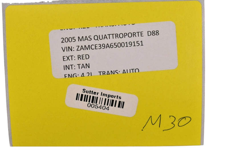 Load image into Gallery viewer, 05-08 Maserati Quattroporte Left Driver Side Rear View Mirror Assembly OEM