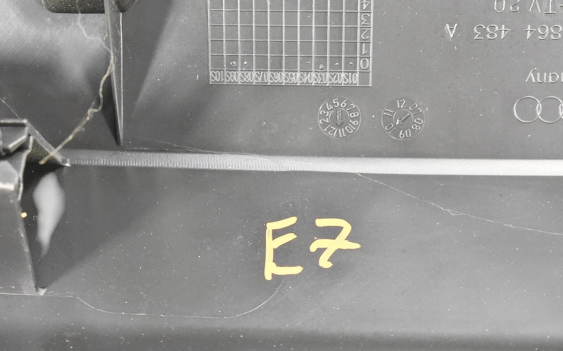 Load image into Gallery viewer, 09-12 Audi A4 Quattro Rear Tailgate Trunk Latch Cover Scuff Panel 8K9864483 Oem