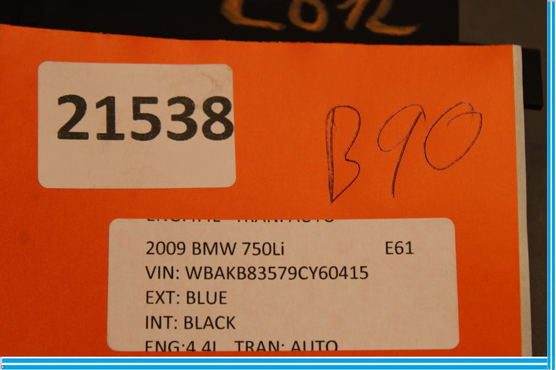 Load image into Gallery viewer, 09-15 BMW 750i 750Li F01 F02 Front Left Seat Comfort Control Module 9212437 Oem