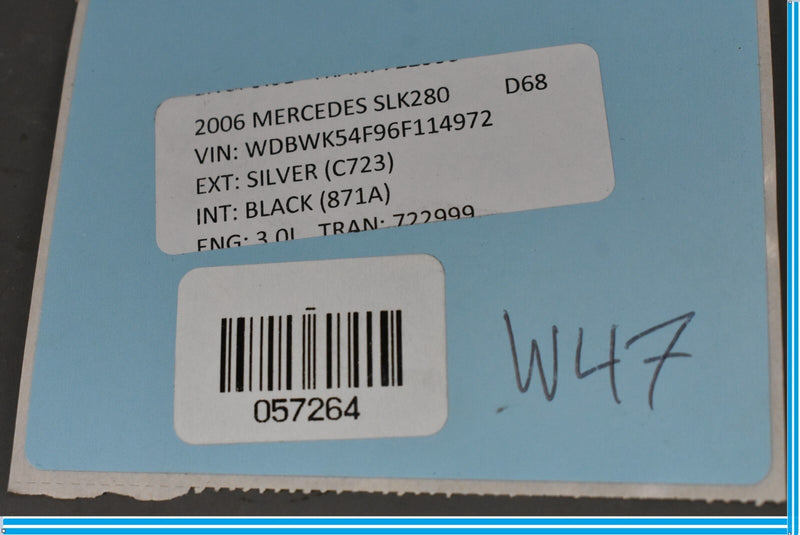 Load image into Gallery viewer, 05-11 Mercedes SLK280 SLK350 Front Right Side Window Regulator Oem