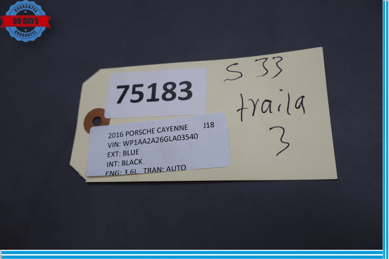 Load image into Gallery viewer, 11-18 Porsche Cayenne Rear Right Passenger Side Interior Door Panel Oem