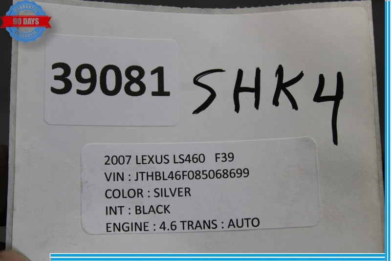 Load image into Gallery viewer, 07-12 Lexus LS460 Rear Left Driver Side Suspension Shock Strut Absorber Oem