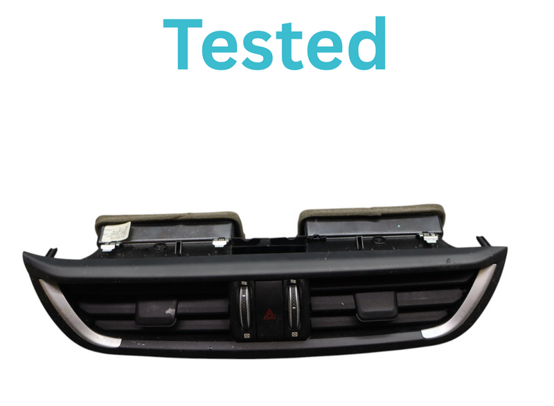 Load image into Gallery viewer, 17-22 Alfa Romeo Giulia Center Air Dash AC A/C Heater Vent Black 1561382370 Oem
