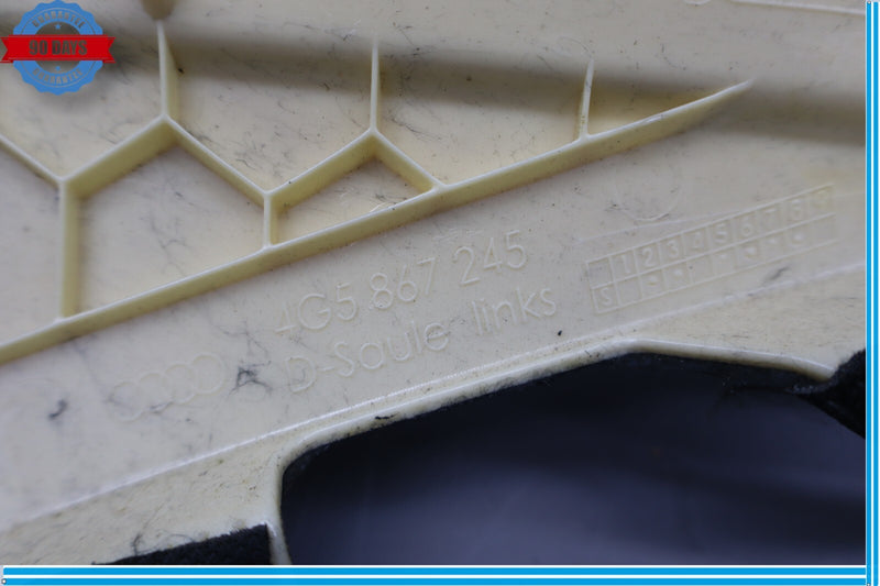 Load image into Gallery viewer, 12-18 Audi A6 Quattro Rear Left Driver Side D-Pillar Trim Lining Cover Oem