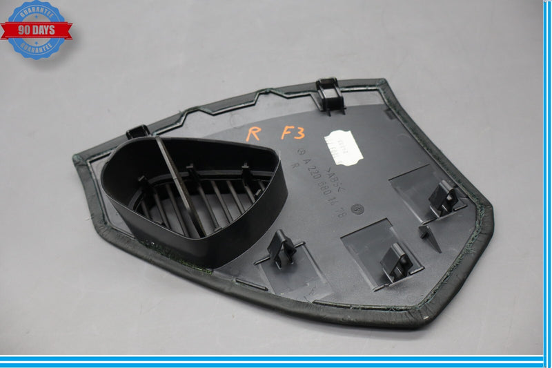 Load image into Gallery viewer, 03-06 Mercedes S600 W220 Front Right Side Dashboard Trim Cover Vent Black Oem