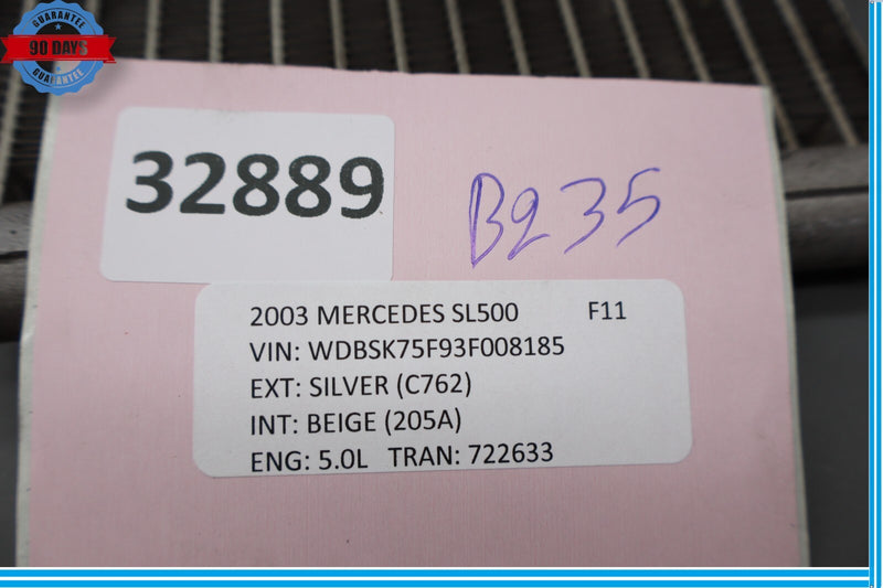 Load image into Gallery viewer, 03-08 Mercedes R230 SL500 Cooling Radiator ABC Suspension Oil Cooler Oem
