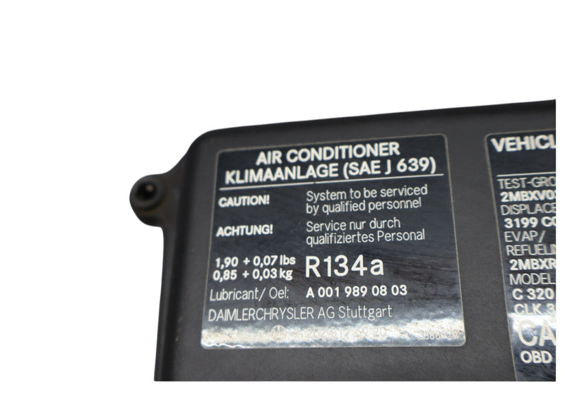 Load image into Gallery viewer, 97-03 Mercedes W208 CLK320 CLK430 Right Side Under Hood Fuse Box Cover Oem