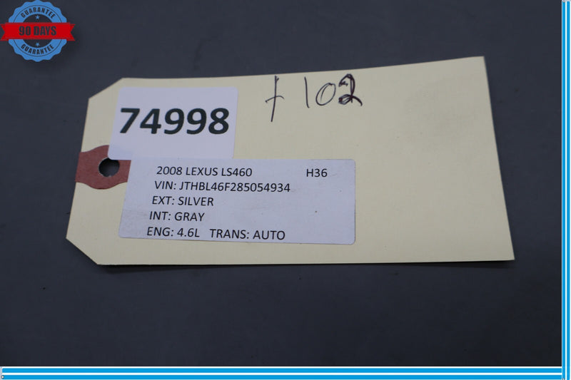 Load image into Gallery viewer, 07-12 Lexus LS460 Rear Left Driver Side Door Sill Scuff Plate Panel Trim Oem