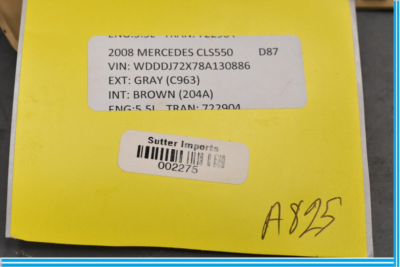 Load image into Gallery viewer, 07-09 Mercedes CLS550 W219 Front Left Seat Cover Plastic Trim Oem