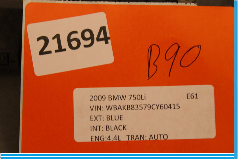 Load image into Gallery viewer, 09-15 BMW 750I 750LI F01 Front Left Side Suspension Headlight Lever Sensor Oem